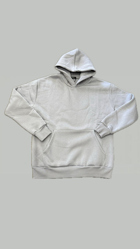 FELPA GRIGIA CON STAMPA